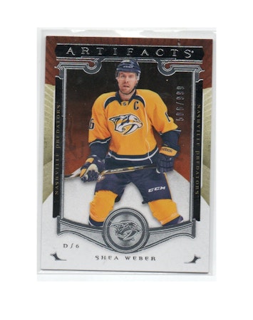 2015-16 Artifacts #120 Shea Weber S (15-X195-PREDATORS)