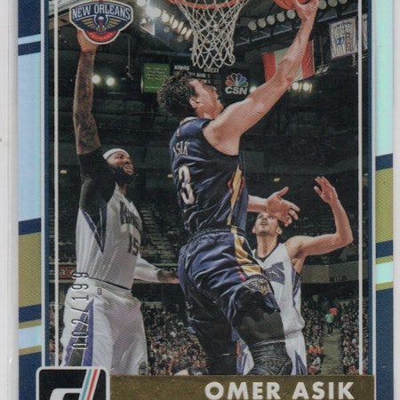 2015-16 Donruss Holo #35 Omer Asik (15-X307-NBAPELICANS)