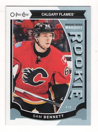 2015-16 O-Pee-Chee #540 Sam Bennett RC (20-X216-FLAMES)