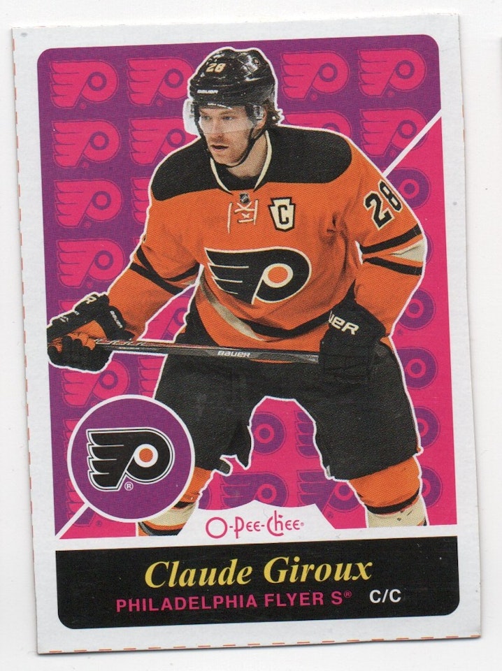 2015-16 O-Pee-Chee Box Bottoms #145 Claude Giroux AS HOB (10-X136-FLYERS)