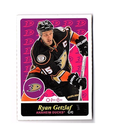 2015-16 O-Pee-Chee Box Bottoms #450 Ryan Getzlaf AS HOB (10-X29-DUCKS)