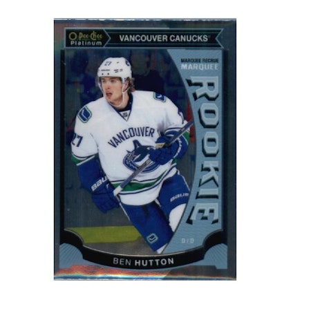 2015-16 O-Pee-Chee Platinum Marquee Rookies #M23 Ben Hutton (12-X218-CANUCKS)