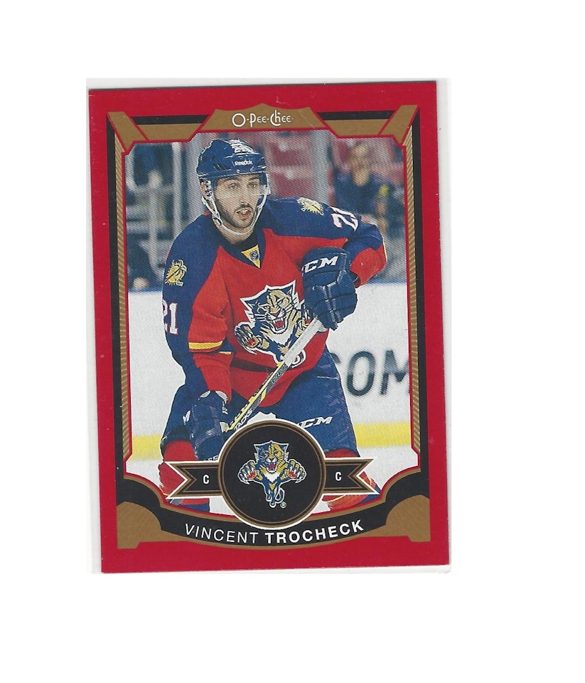 2015-16 O-Pee-Chee Red #297 Vincent Trocheck (25-165x5-NHLPANTHERS)