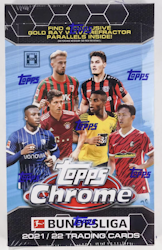 2021-22 Topps Chrome Bundesliga Soccer (Hobby Lite Box)