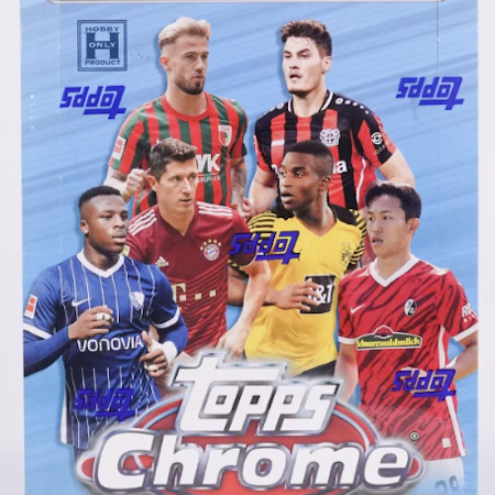 2021-22 Topps Chrome Bundesliga Soccer (Hobby Box)