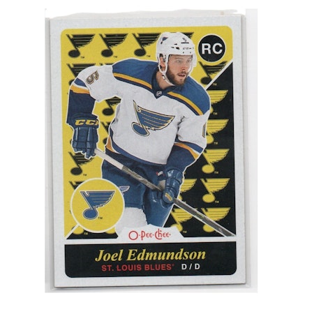 2015-16 O-Pee-Chee Update #U22 Joel Edmundson (10-X203-BLUES)