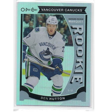 2015-16 O-Pee-Chee Update Rainbow Foil #U19 Ben Hutton (12-X197-CANUCKS)