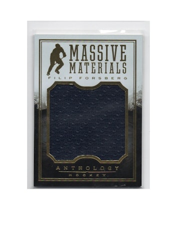 2015-16 Panini Anthology Massive Materials #44 Filip Forsberg (40-X226-GAMEUSED-SERIAL-PREDATORS)