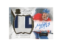 2015-16 The Cup Limited Logos Autographs #LLMP Max Pacioretty (500-X171-CANADIENS)