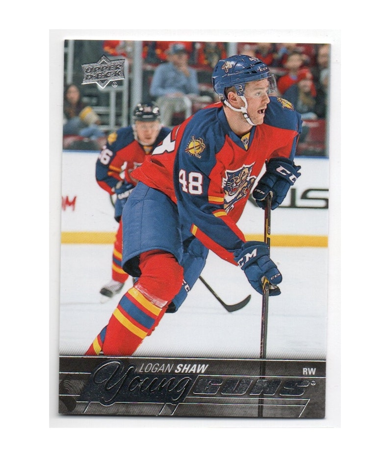 2015-16 Upper Deck #454 Logan Shaw YG RC (20-X143-NHLPANTHERS)