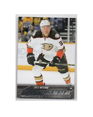 2015-16 Upper Deck #496 Nick Ritchie YG RC (25-X219-DUCKS)