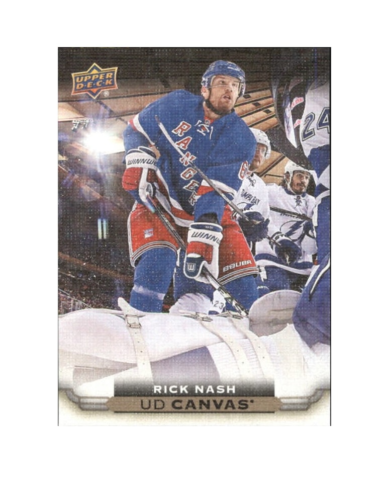 2015-16 Upper Deck Canvas #C58 Rick Nash (10-X176-RANGERS)