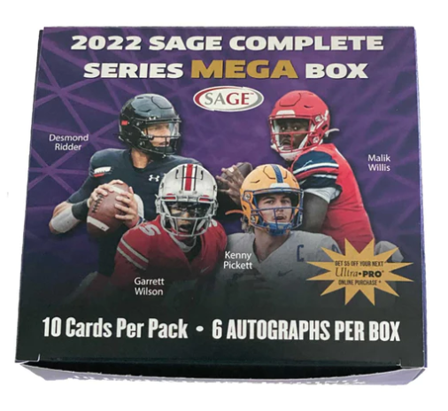 2022 Sage Hit Premier Draft Football (Mega Box)