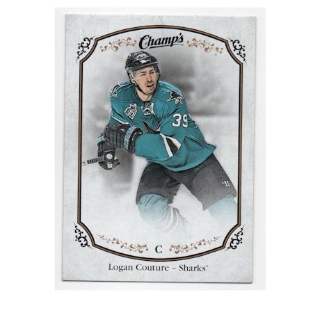 2015-16 Upper Deck Champ's #188 Logan Couture SP (10-X20-SHARKS)