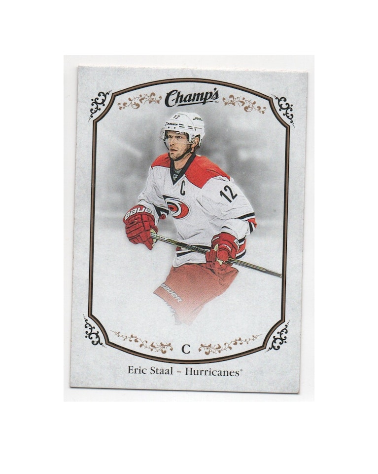 2015-16 Upper Deck Champ's #192 Eric Staal SP (10-X182-HURRICANES)