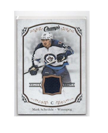 2015-16 Upper Deck Champ's Jerseys #JMS Mark Scheifele C (50-X265-NHLJETS)