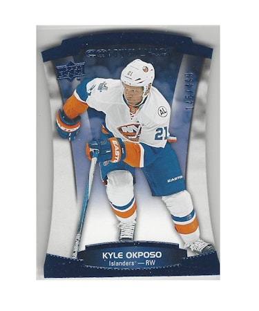 2015-16 Upper Deck Contours Blue #53 Kyle Okposo (15-X104-ISLANDERS)