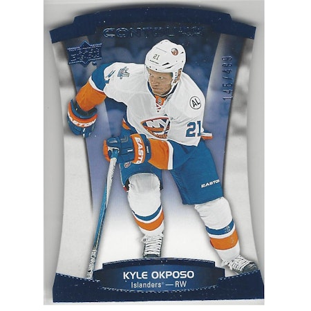 2015-16 Upper Deck Contours Blue #53 Kyle Okposo (15-X104-ISLANDERS)