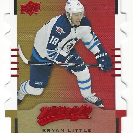 2015-16 Upper Deck MVP Colors and Contours #23 Bryan Little L1G (15-13x8-NHLJETS)