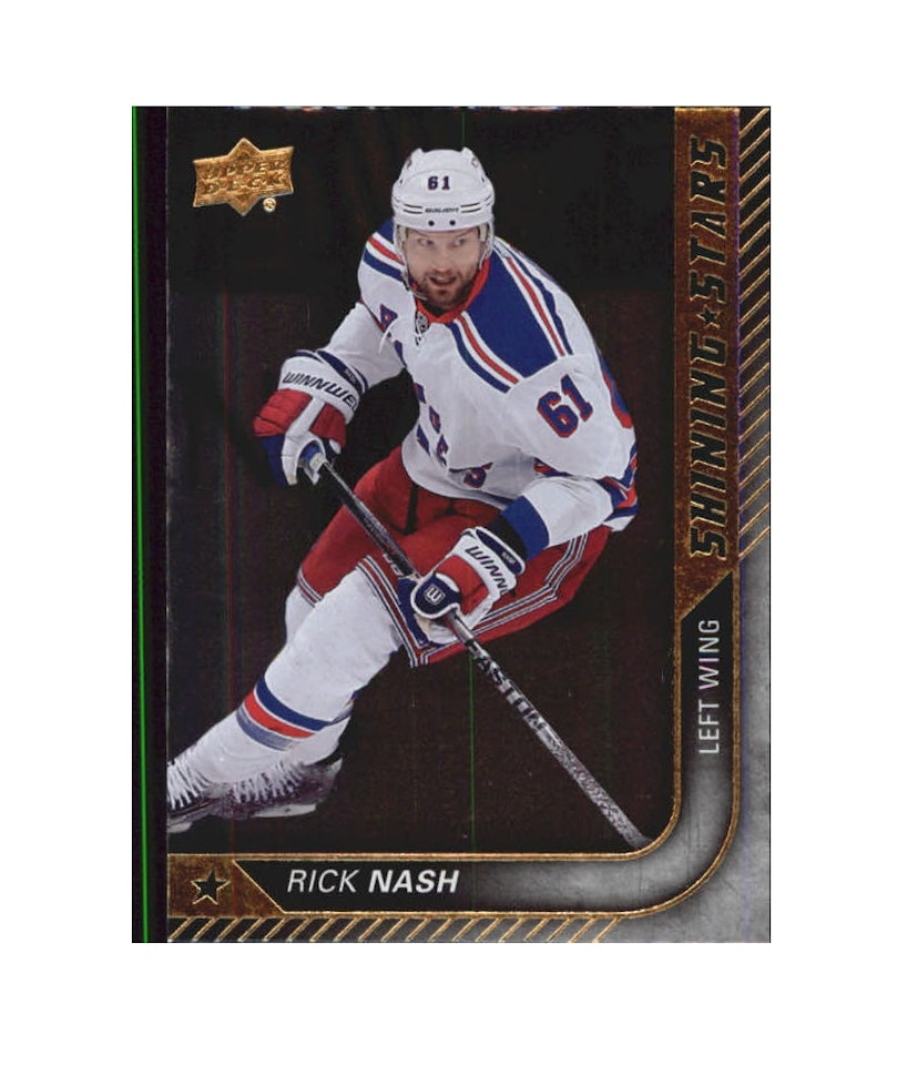 2015-16 Upper Deck Shining Stars #SS39 Rick Nash (10-X174-RANGERS)