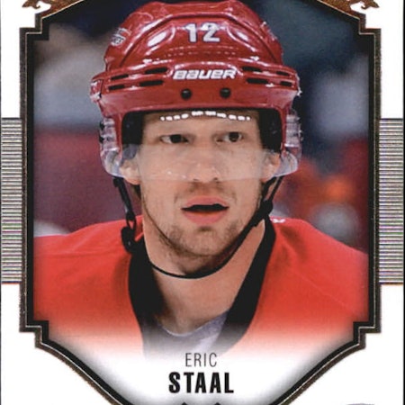 2015-16 Upper Deck UD Portraits #P12 Eric Staal (10-X59-HURRICANES)