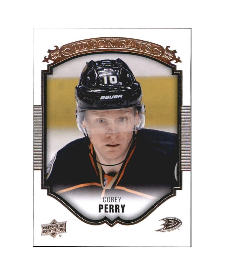 2015-16 Upper Deck UD Portraits #P43 Corey Perry (10-X58-DUCKS)