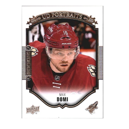 2015-16 Upper Deck UD Portraits #P75 Max Domi (25-X47-COYOTES)