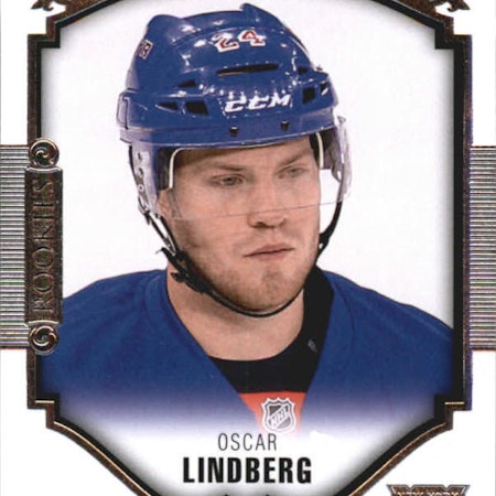 2015-16 Upper Deck UD Portraits #P84 Oscar Lindberg (12-X10-RANGERS)