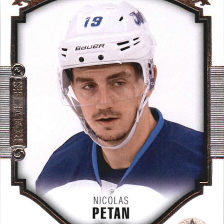 2015-16 Upper Deck UD Portraits #P106 Nicolas Petan (10-X8-NHLJETS)