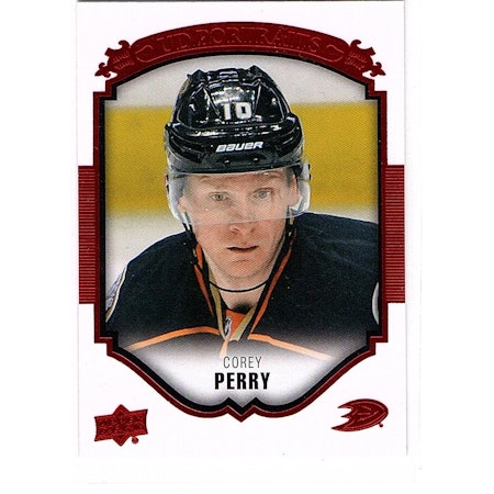 2015-16 Upper Deck UD Portraits Red #P43 Corey Perry (20-X19-DUCKS)