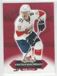 2016-17 Fleer Showcase Red Glow #88 Jonathan Marchessault (12-262x4-NHLPANTHERS)