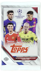 2021-22 Topps UEFA Champions League Collection Soccer (Hobby Pack)
