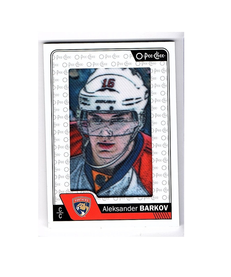 2016-17 O-Pee-Chee Patches #P17 Aleksander Barkov (100-X98-NHLPANTHERS)