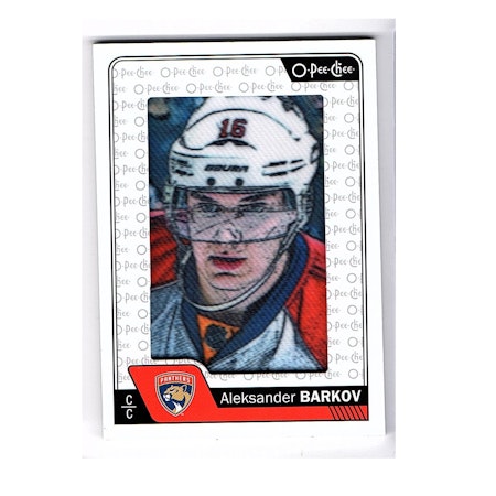 2016-17 O-Pee-Chee Patches #P17 Aleksander Barkov (100-X98-NHLPANTHERS)