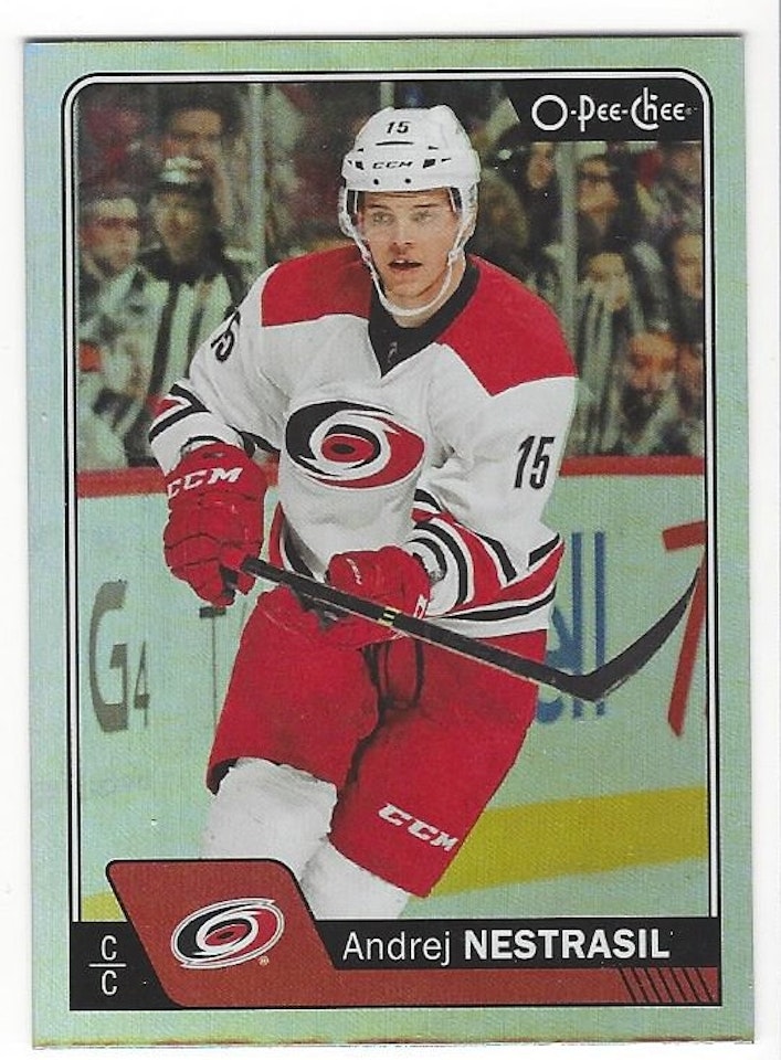 2016-17 O-Pee-Chee Rainbow #502 Andrej Nestrasil (12-268x1-HURRICANES)