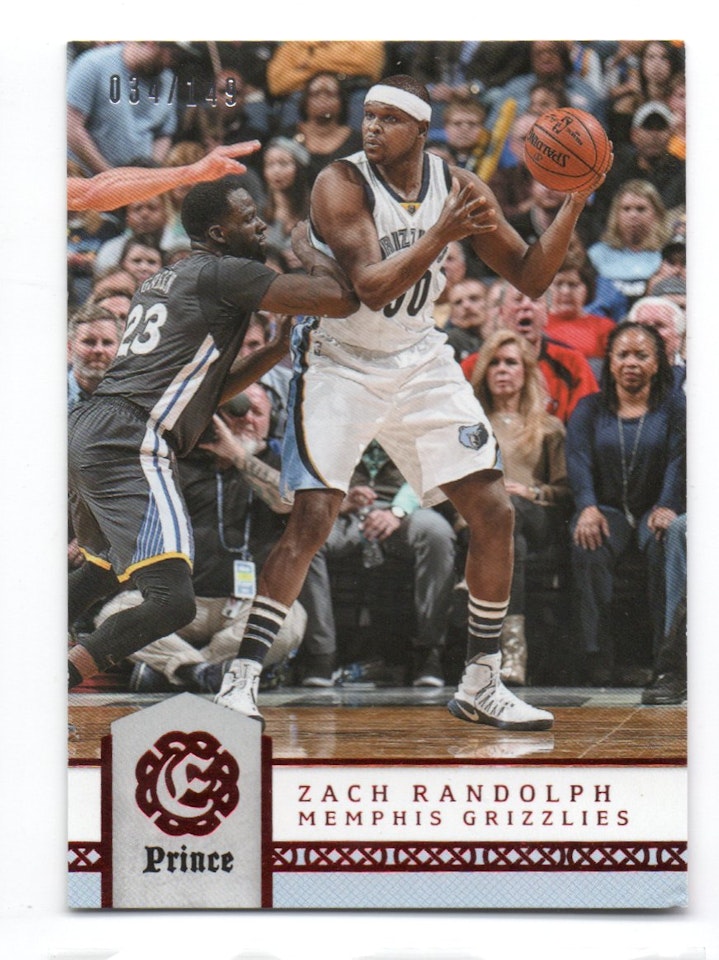 2016-17 Panini Excalibur Prince #88 Zach Randolph (20-X303-NBAGRIZZLIES)