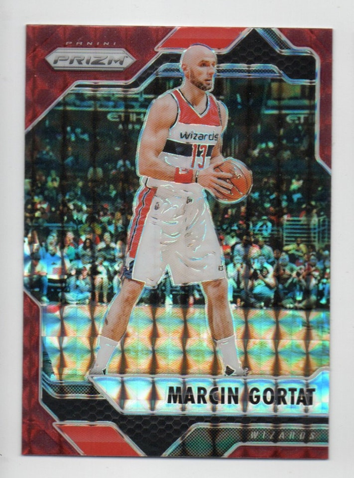 2016-17 Panini Prizm Mosaic Red #93 Marcin Gortat (20-X322-NBAWIZARDS)