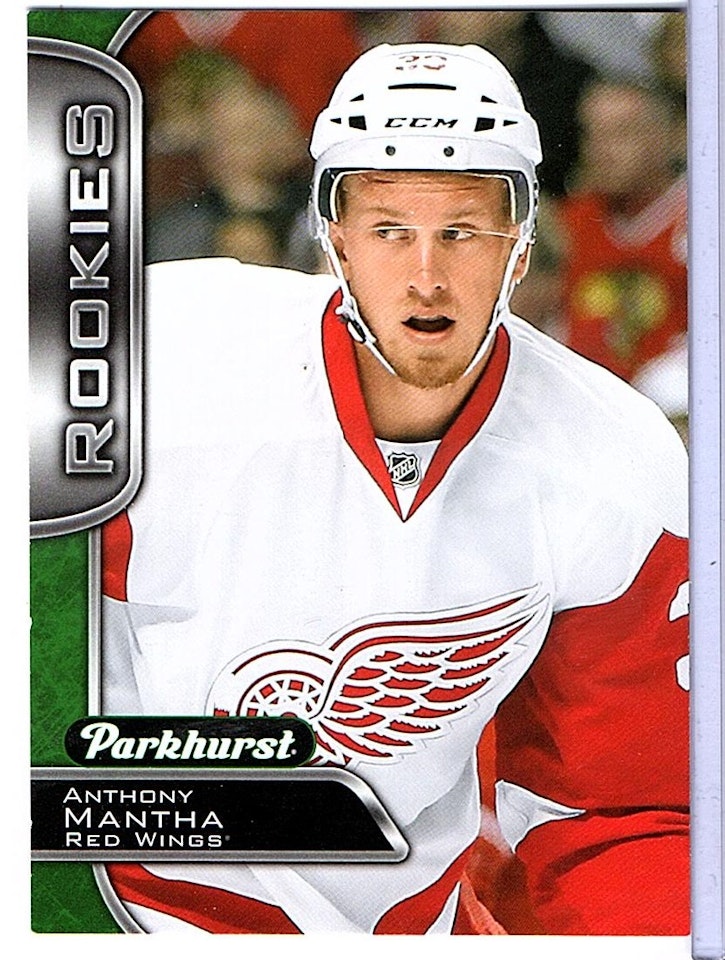 2016-17 Parkhurst #365 Anthony Mantha RC (30-X32-RED WINGS)