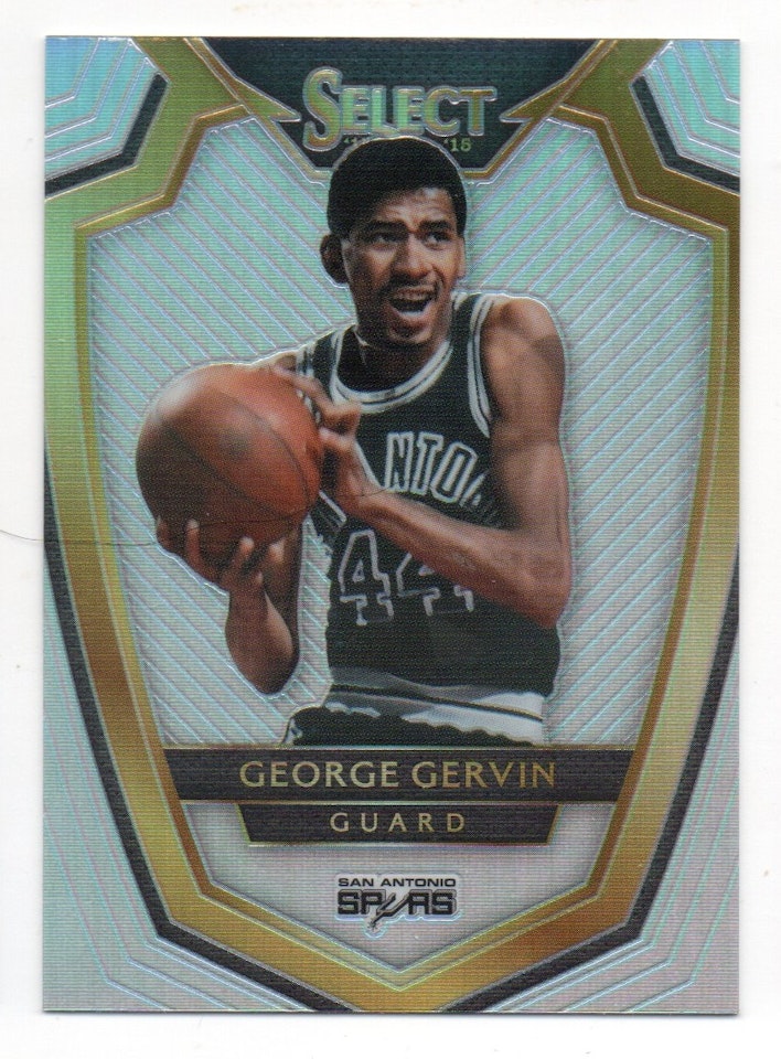 2014-15 Select Prizms Silver #183 George Gervin PRE (15-X326-NBASPURS)