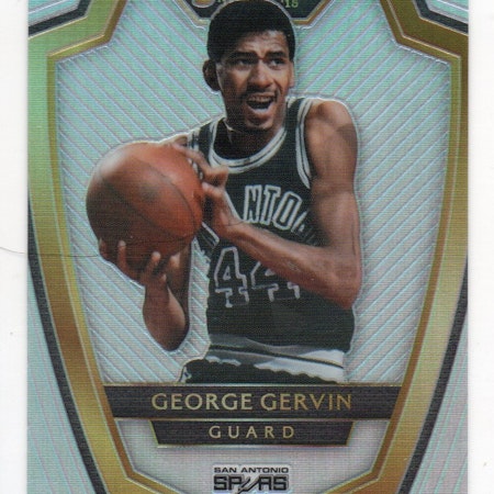 2014-15 Select Prizms Silver #183 George Gervin PRE (15-X326-NBASPURS)