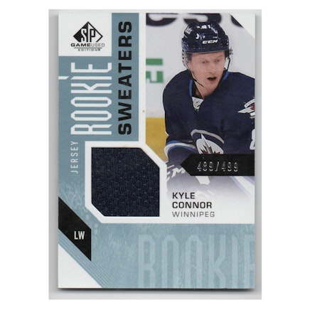 2016-17 SP Game Used Rookie Sweaters #RSKC Kyle Connor (50-X117-NHLJETS)