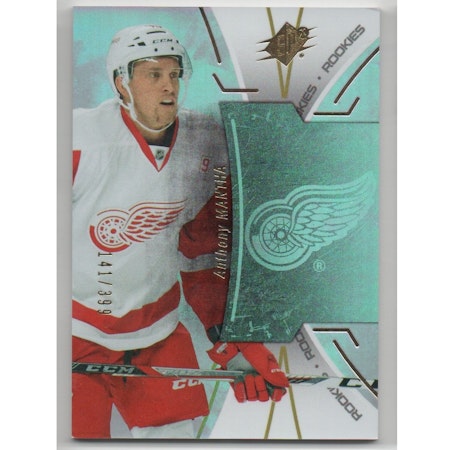 2016-17 SPx Rookies #RMA Anthony Mantha (50-X201-RED WINGS)