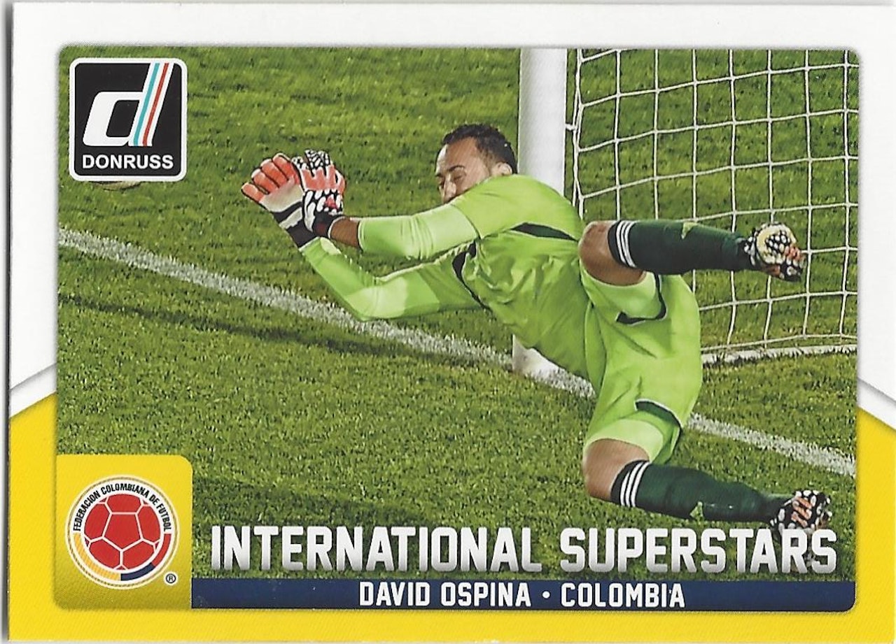 2015 Donruss International Superstars #10 David Ospina (10-146x1-OTHERS)