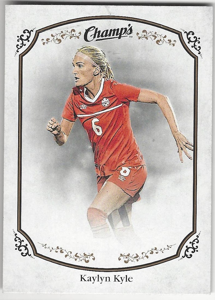 2015-16 Upper Deck Champ's #248 Kaylyn Kyle SP (10-X87-OTHERS)