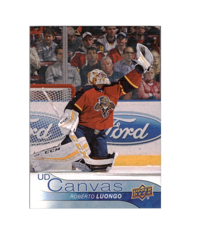 2016-17 Upper Deck Canvas #C40 Roberto Luongo (15-X196-NHLPANTHERS)