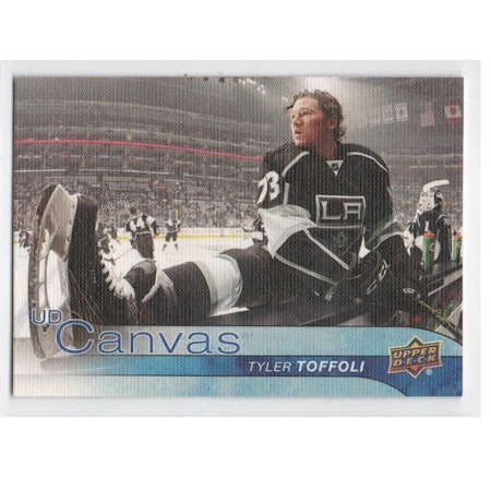 2016-17 Upper Deck Canvas #C42 Tyler Toffoli (12-X198-NHLKINGS)