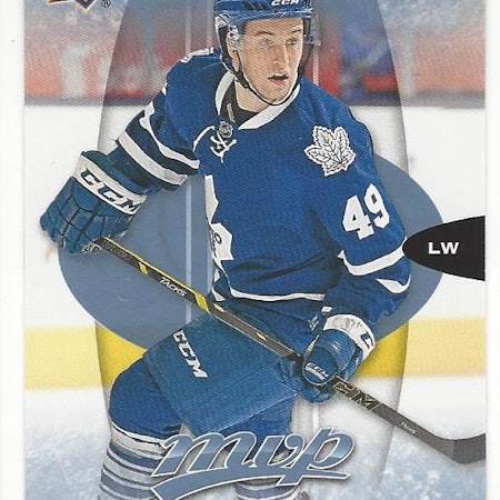 2016-17 Upper Deck MVP #287 Brendan Leipsic RC (10-10x9-MAPLE LEAFS)