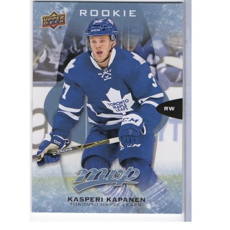 2016-17 Upper Deck MVP #290 Kasperi Kapanen RC (20-X127-MAPLE LEAFS)