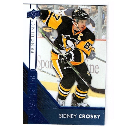 2016-17 Upper Deck Overtime Blue #39 Sidney Crosby (80-X123-PENGUINS)