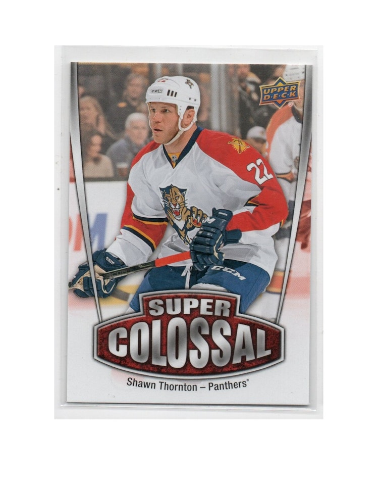 2016-17 Upper Deck Super Colossal #SC13 Shawn Thornton (15-X233-NHLPANTHERS)